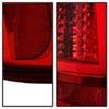 SPYDER 5081926 | Spyder Chevy Silverado 1500/2500 Version 2 LED Tail Lights - Red Clear - (ALT-YD-CS03V2-LED-RC); 2003-2006 Alternate Image 9