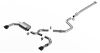 Borla 140925bc | 22-23 Hyundai Elantra N 2.0L 4 CYL. Turbo AT/MT ATAK Catback Exhaust Black Chrome; 2022-2023 Alternate Image 1