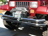 Rampage 8449 | 1976-1983 Jeep CJ5 Double Tube Bumper - Stainless; 1976-1983 Alternate Image 1