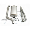 JBA 40-3023 | 03-06 Hummer H2 6.0L 409SS Single Rear Exit Cat-Back Exhaust; 2003-2006 Alternate Image 2