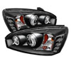 SPYDER 5042675 | Spyder Chevrolet Malibu Halo Projector Headlights - Black - (PRO-YD-CM04-HL-BK); 2004-2007 Alternate Image 1