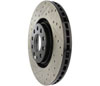 Stoptech 127.33096R | StopTech Audi S4 Sport Drilled/Slotted Rotor, Front Right; 2000-2002 Alternate Image 5