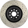 Stoptech 127.33112R | StopTech Audi S3 Sport Drilled/Slotted Rotor, Front Right; 2008-2013 Alternate Image 3