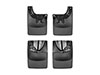 WeatherTech 110056120056 | 2016 Toyota Tacoma No Drill Front &amp; Rear Mudflaps - Models without Fender Flares; 2016-2016 Alternate Image 1