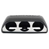 AutoMeter 5287 | Autometer 08-11 Dodge Challenger Black Triple Dash Pod; 2008-2011 Alternate Image 1