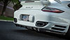 Vivid Racing vr997tt611 | VR Aero 07-13 Porsche 997 Turbo Carbon Fiber Strake Diffuser; 2007-2013 Alternate Image 1