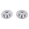 PowerStop ar8670xpr | Power Stop 06-11 Buick Lucerne Rear Evolution Drilled & Slotted Rotors - Pair; 2006-2011 Alternate Image 1