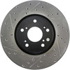 Stoptech 127.40062R | StopTech Acura TL Sport Drilled/Slotted Rotor, Front Right; 2004-2008 Alternate Image 1