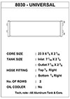 CSF 8030 | Dual-Pass Universal Heat Exchanger (Cross-Flow) Alternate Image 7