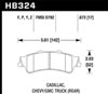 Hawk Performance HB324F.673 | Hawk HPS Street Brake Pads Alternate Image 1