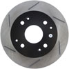 Stoptech 126.40041SR | StopTech Acura CL Sport Slotted Brake Rotor, Rear Right; 1998-1999 Alternate Image 4