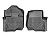 WeatherTech 446971v | 2015+ Ford F-150 SuperCrew/SuperCab Front FloorLiner - Black; 2015-2024 Alternate Image 1