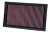 K&N Engineering 333005 | K&N Replacement Air FIlter 12-13 VW Golf VII 1.6L/2.0L DSL / 13 Audi A3 1.6L/2.0L DSL/13 A3 1.8L F/I; 2012-2013 Alternate Image 4