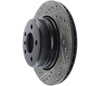 Stoptech 127.34061R | StopTech BMW X5 Sport Drilled/Slotted Rotor, Rear Right; 2002-2006 Alternate Image 5