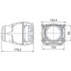 Hella 012758121 | 90mm Bi-LED High - Low Beam 2nd Gen (SAE) Module Alternate Image 4