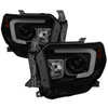 SPYDER 5080165 | Spyder Toyota Tundra Projector Headlights - Light Bar DRL - Black Smoke - (PRO-YD-TTU14-DRL-BSM); 2014-2016 Alternate Image 1