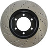 Stoptech 127.44118L | StopTech Toyota Tundra Sport Drilled/Slotted Rotor, Front Left; 2000-2006 Alternate Image 3