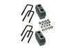 Superlift 7249 | 89-96 Toyota Pickup 4WD Short Bed Standard Cab 4in Block Kit w/ 3.312in Wide U-Bolts; 1989-1996 Alternate Image 1