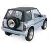 Rampage 98935 | 1999-2004 Chevy Tracker Soft Top OEM Replacement - Black Diamond; 1999-2004 Alternate Image 2