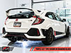 AWE Tuning 301543000 | 2017+ Honda Civic Type R Touring Edition Exhaust w/Front & Mid Pipe - Diamond Blk Tips Alternate Image 9