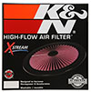 K&N Engineering 661601 | K&N X-Stream Top Filter X-Stream 16in OD - Black Alternate Image 2