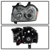 SPYDER 5011114 | Spyder Jeep Grand Cherokee Halo LED ( Replaceable LEDs ) Projector Headlights - Smoke - (PRO-YD-JGC05-HL-SMC); 2005-2007 Alternate Image 3