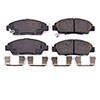 PowerStop 17568 | Power Stop 92-96 Honda Prelude Front Z17 Evolution Ceramic Brake Pads w/Hardware; 1992-1996 Alternate Image 1