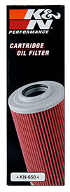 K&N Engineering kn650 | K&N 1.625in OD x 5.05in H Oil Filter Alternate Image 7