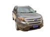 AVS 622045 | 11-15 Ford Explorer (Excl. Sport Model) Aeroskin Low Profile Hood Shield - Chrome; 2011-2015 Alternate Image 1