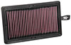 K&N Engineering 333125 | K&N 15-18 Hyundai Tucson L4-2.0L DSL Drop In Replacement Air Filter; 2015-2018 Alternate Image 4