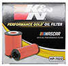 K&N Engineering hp7022 | K&N Performance Gold Oil Filter for Hyundai/Kia V6 06-08 Azera/Sonata/Sedona/07-08 Santa Fe Alternate Image 3