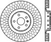 Stoptech 126.62128CSR | StopTech Cadillac CTS Sport Slotted Cryo Brake Rotor, Front Right; 2009-2015 Alternate Image 1