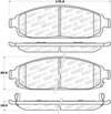 Stoptech 308.10800 | StopTech Street Brake Pads Jeep Grand Cherokee Limited Premium, Front; 2006-2010 Alternate Image 1