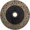 Stoptech 127.62000R | StopTech Pontiac LeMans Sport Drilled/Slotted Rotor, Front Right; 1969-1972 Alternate Image 4