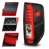 ANZO 311443 | 2005-2021 Nissan Frontier LED Taillights Black Housing/Clear Lens; 2005-2021 Alternate Image 2