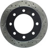 Stoptech 127.66044L | StopTech Chevrolet Suburban 2500 Sport Drilled/Slotted Rotor, Rear Left; 2000-2013 Alternate Image 6