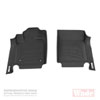 Westin 72-110032 | 2005-2011 Toyota Tacoma Wade Sure-Fit Floor Liners Front - Black; 2005-2011 Alternate Image 3