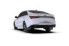 Rally Armor mf69urblkwh | 21-23 Hyundai Elantra (Will Not Fit Elantra N/N Line) Black UR Mud Flap w/ White Logo; 2021-2023 Alternate Image 3