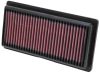 K&N Engineering 332479 | K&N Replacement Panel Air Filter 12-14 Nissan Versa 1.6L 1.031in H x 9.125in OS L x 4in OS W; 2012-2014 Alternate Image 2