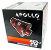 K&N Engineering rc5052ab | K&N Universal Apollo Black Cold Air Intake - 70mm OD FLG PP Alternate Image 8