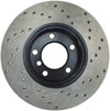 Stoptech 128.34077R | StopTech BMW 120i Sport Cryo Cross Drilled Rotor, Front Right; 2005-2011 Alternate Image 2