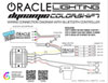 Oracle Lighting 1273-332 | Oracle 08-19 Polaris RZR 570/800/900 Dynamic RGB+W Headlight Halo Kit - ColorSHIFT - Dynamic; 2008-2019 Alternate Image 5