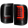 ANZO 311360 | 1993-1997 Ford Ranger LED Tail Lights w/ Light Bar Black Housing Clear Lens; 1993-1997 Alternate Image 5