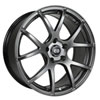 Enkei 480-880-5140hb | M52 18x8 40mm Offset 5x110 Bolt Pattern 72.6mm Bore Dia Hyper Black Wheel Alternate Image 1