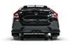 Rally Armor mf51-ur-blk/wh | 17-19 Honda Civic Sport Touring UR Black Mud Flap w/ White Logo; 2017-2019 Alternate Image 3