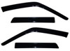 AVS 94378 | 10-18 Nissan Juke Ventvisor Outside Mount Window Deflectors 4pc - Smoke; 2010-2018 Alternate Image 1