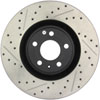 Stoptech 127.33087R | StopTech Audi S4 Sport Drilled/Slotted Rotor, Front Right; 2004-2009 Alternate Image 1