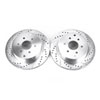 PowerStop jbr1125xpr | Power Stop 05-12 Nissan Pathfinder Rear Evolution Drilled & Slotted Rotors - Pair; 2005-2012 Alternate Image 2