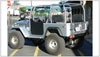 Bushwacker 30002-07 | 65-84 Toyota Land Cruiser Cutout Style Flares 2pc - Black; 1965-1984 Alternate Image 1