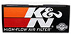 K&N Engineering e3333 | K&N Custom Air Filter 6.25in OS Width / 9.688in OS Length / 2.188in Height Alternate Image 9